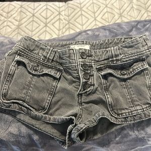 Free people distressed short shorts